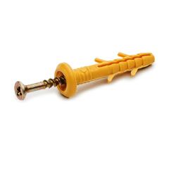 Фото Дюбель с шурупом для быстрого монтажа 6х40 (грибок)  - Магазин MASMART