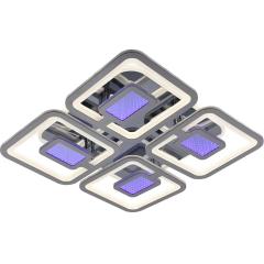 Фото Люстра LED Sirius LI8893/4A CR (BL+YL) 178W+48W с пульом  - Магазин MASMART