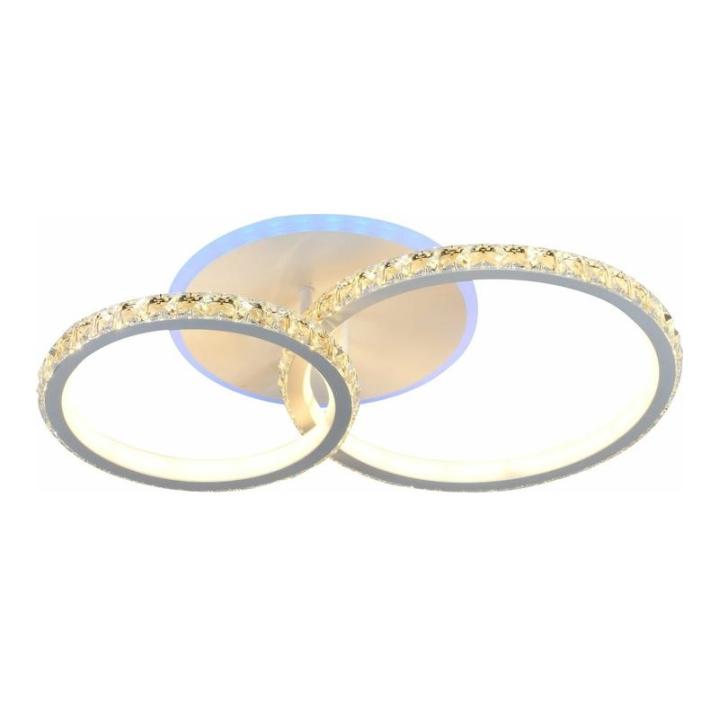 Фото Люстра LED Sirius DK5864/2 WH (RGB) 116+6.5W - Магазин MASMART