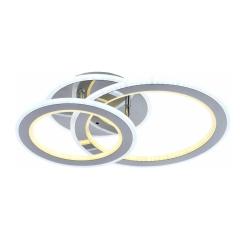 Фото Люстра LED Sirius LI8881/2C CR (BL+YL) 90W+62W с пультом  - Магазин MASMART