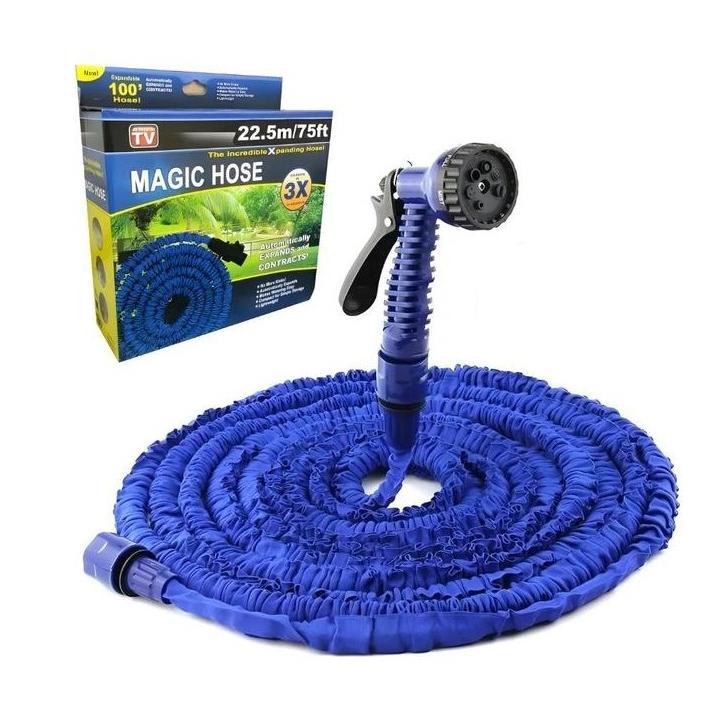 Фото Шланг для поливу Magic Hose з розпилювачем 22,5м/75ft - Магазин MASMART