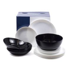 Фото Сервиз столовый Luminarc Diwali Black&White 19 предметов  - Магазин MASMART