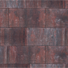 Фото Тротуарная плитка Brukland Мегаполис (Гранат) 60 мм  - Магазин MASMART