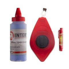 Фото Набор разметочный Intertool MT-2505 (шнур + мел + уровень)  - Магазин MASMART