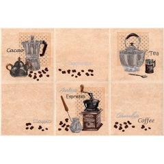 Фото Декор Intercerama Lucia темно-бежевий Д21022 23х35  - Магазин MASMART