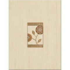 Фото Декор Cersanit Ірис беж 20х30  - Магазин MASMART