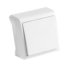 Фото Выключатель одноклавишный Viko Vera белый  - Магазин MASMART