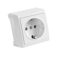Фото Розетка із заземленням Viko Vera біла  - Магазин MASMART