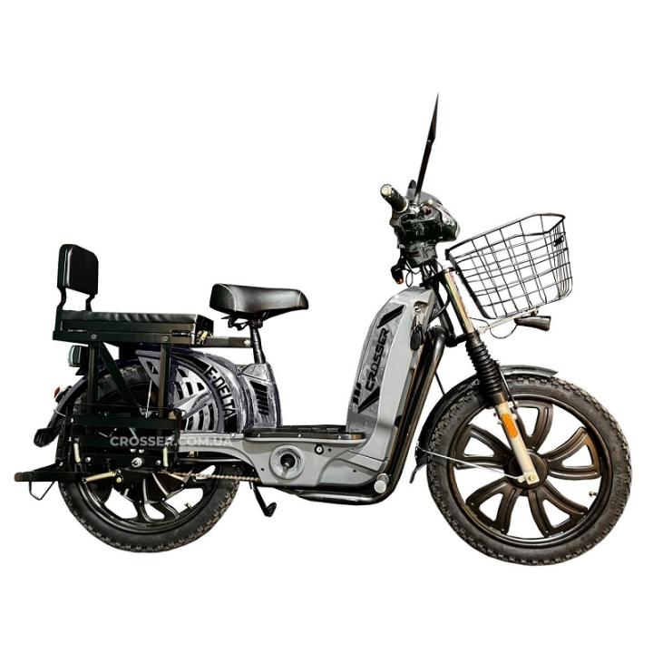 Фото Електроскутер Crosser E-Delta (800Вт, 60V, 15Ah, 65 км/год, 50 м запас хода) - Магазин MASMART