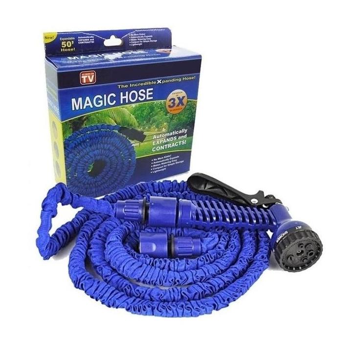 Фото Шланг для поливу Magic Hose з розпилювачем 15-45м/150Ft - Магазин MASMART
