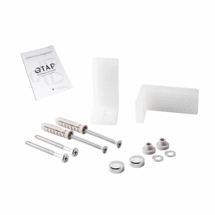 Фото Компакт напольный Qtap Jay White с сиденьем Slim Duroplast/ Soft-close/ Quick Release QT07222176W  - Магазин MASMART