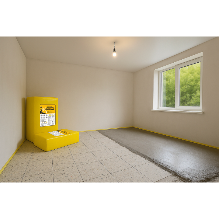 Фото Підкладка під підлогове покриття ISOMAX FLOOR 120 1000х1000х10 (10 кв.м/уп.)  - Магазин MASMART