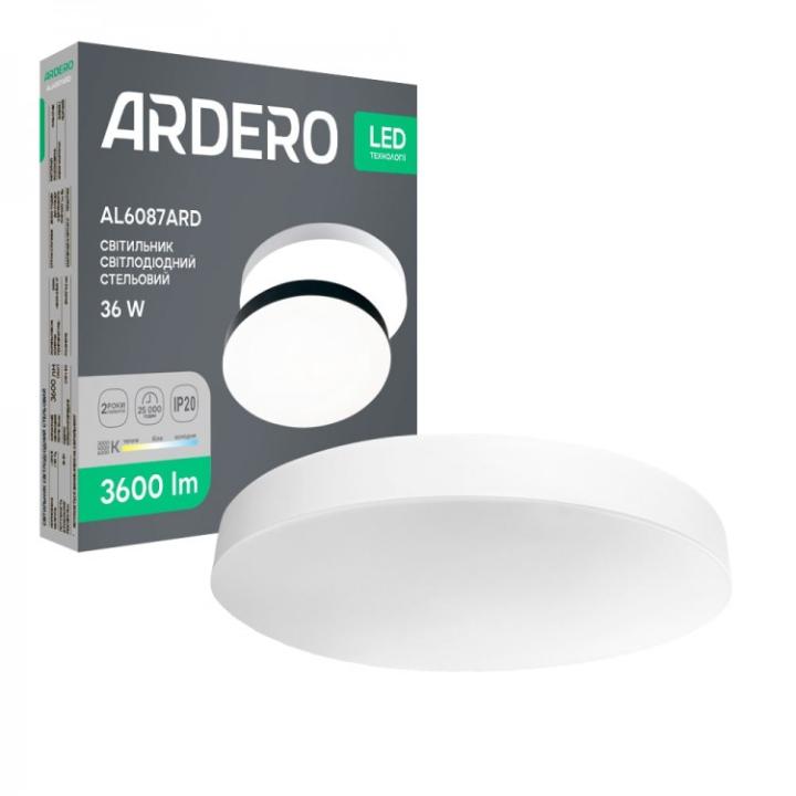Фото Світильник LED Ardero TREND AL6087ARD  36W 3000/4000/6500K - Магазин MASMART