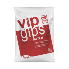 Фото Шпаклівка гіпсова фінішна VipGips SATEN 25кг  - Магазин MASMART