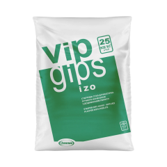 Фото Штукатурка гіпсова стартова VipGips IZO 25кг  - Магазин MASMART