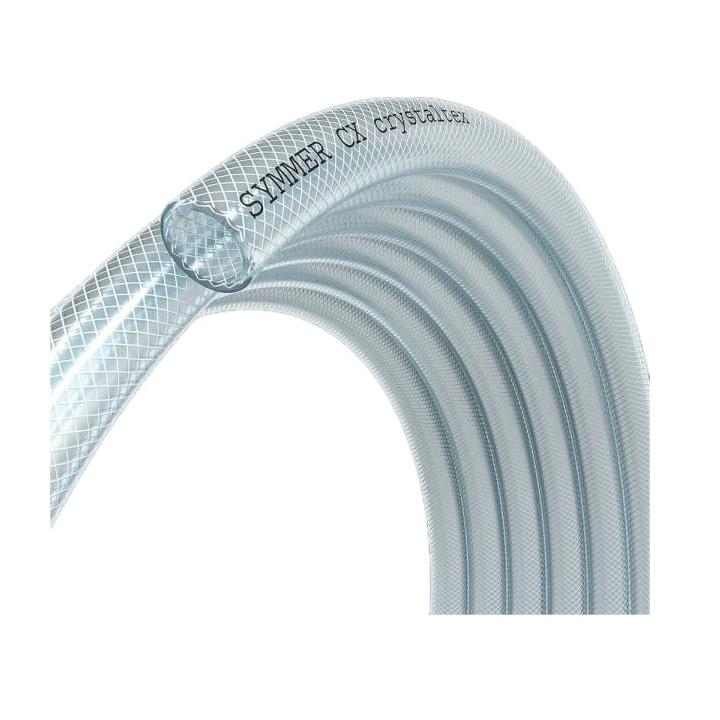 Фото Шланг для поливу SYMMER CX CRYSTALTEX 25,0×4,0 мм ПВХ-АН (армована нитка) 25 м - Магазин MASMART