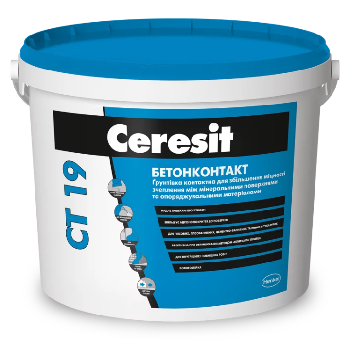 Фото Бетон-Контакт Ceresit CT19 4,5 кг - Магазин MASMART