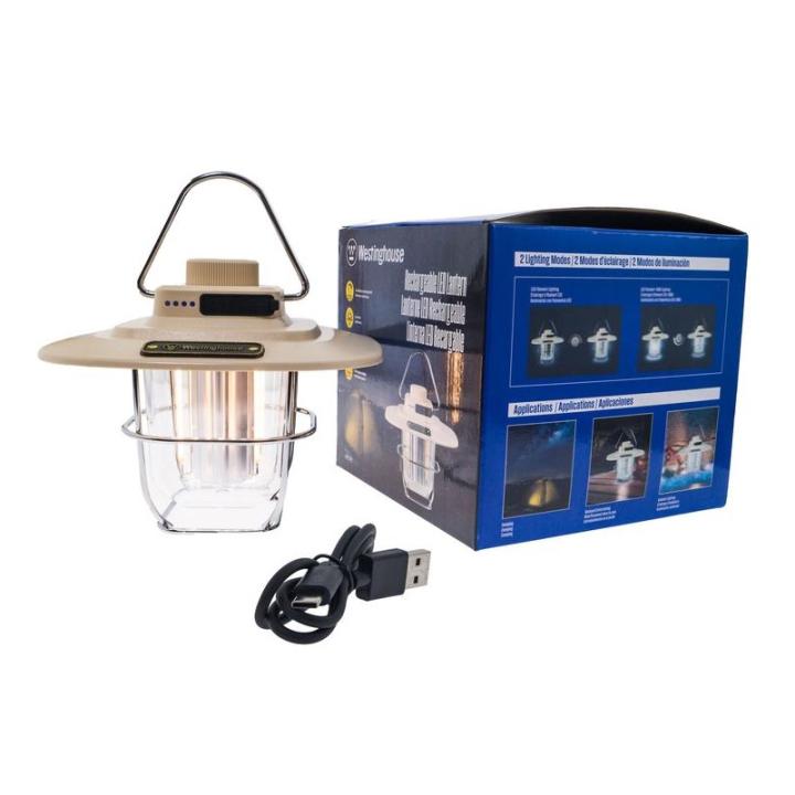 Фото Фонарь Westinghouse RETRO LED Filament WF242 4W Type-C с функцией Power Bank  - Магазин MASMART