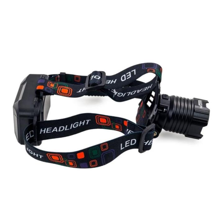 Фото Фонарь налобный LED Quantum Hunter QM-FL4050 10W с Type-C+Li-ion 18650/2х2600mAh - Магазин MASMART