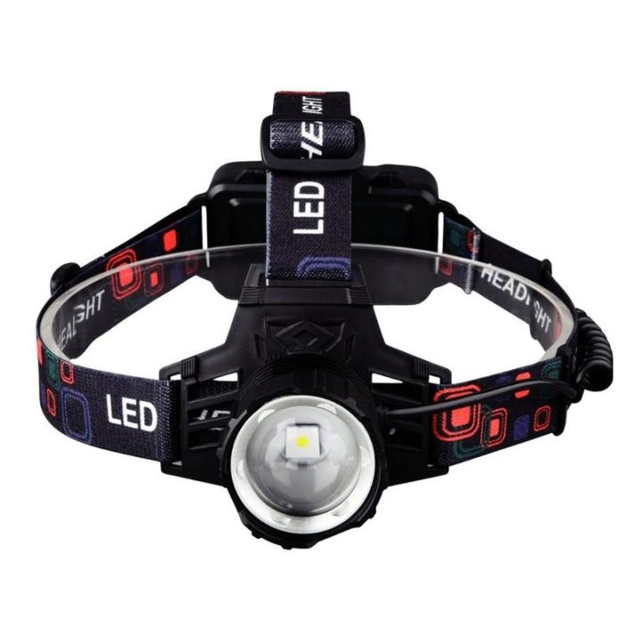 Фото Фонарь налобный LED Quantum Hunter QM-FL4050 10W с Type-C+Li-ion 18650/2х2600mAh - Магазин MASMART