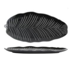Фото Блюдо Limited Edition Leaf Black 30x16,8 см  - Магазин MASMART