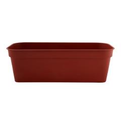 Фото Вазон для цветов Алеана Глория балконный 60х18 см (терракот)  - Магазин MASMART