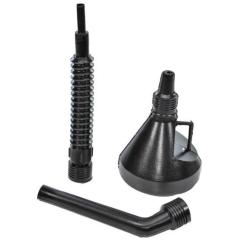 Фото Лійка VOREL гнучка чорна із трьох частин  - Магазин MASMART