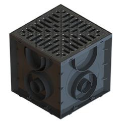 Фото Дождеприемник пластиковый Easy 250х250 без корзины с...  - Магазин MASMART