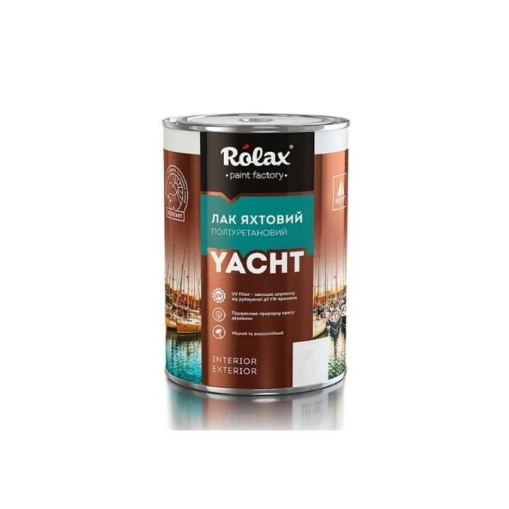 Фото Лак яхтовий Rolax Yacht глянсовий 0,8 л - Магазин MASMART
