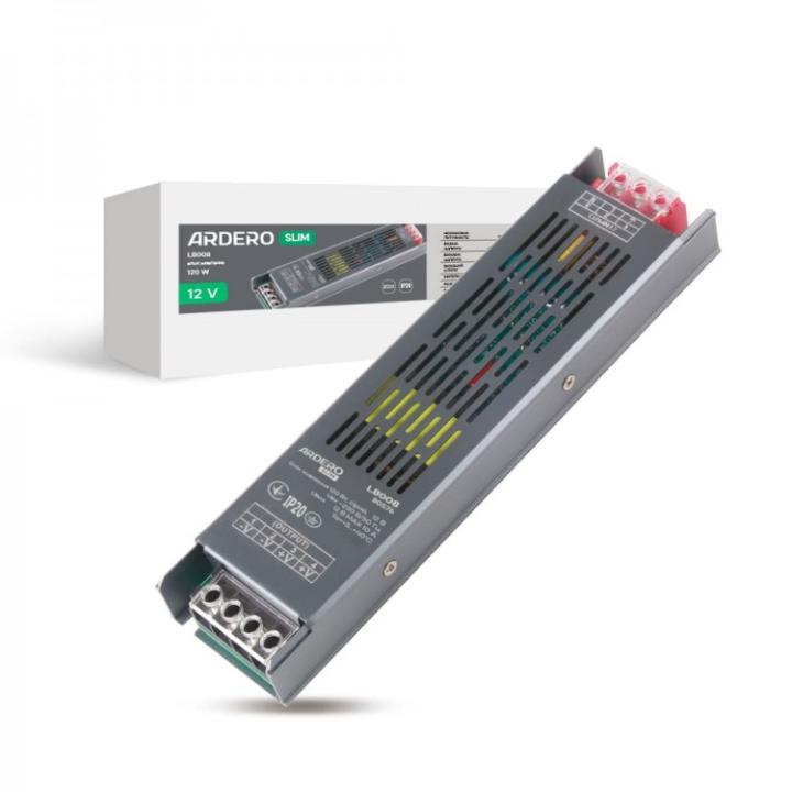 Фото Блок живлення Ardero LB008 12V 120W IP20 - Магазин MASMART