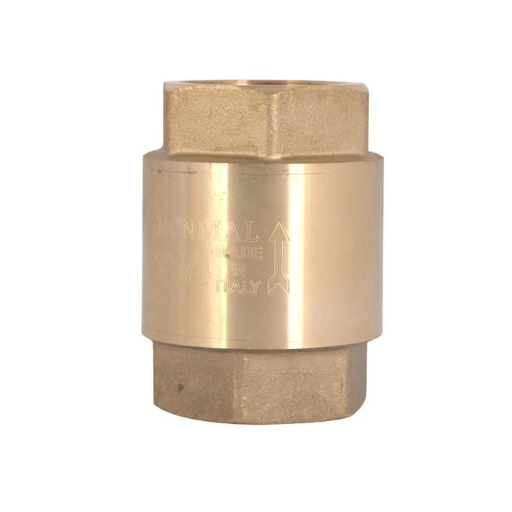 Фото Клапан обратный Icma 1 1/4" ВР с латунным штоком 83053AG05 - Магазин MASMART