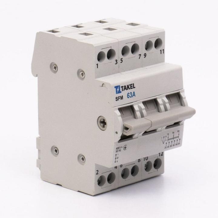 Фото Переключатель нагрузки Takel 3p 63A 230B SFM - Магазин MASMART