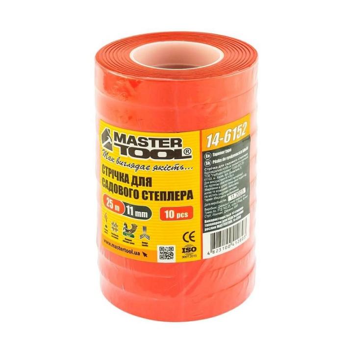 Фото Стрічка для степлера-тапенера для підв'язки рослин MasterTool 25 м 10 шт 14-6152 - Магазин MASMART