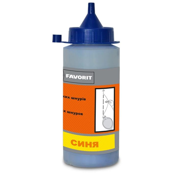 Фото Фарба розмічувальна 115 г (синя) Favorit 04-352 - Магазин MASMART