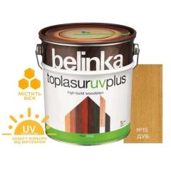 Фото Фарба-лазур Belinka Toplasur UV+ 15 дуб напівглянець 0,75 л  - Магазин MASMART