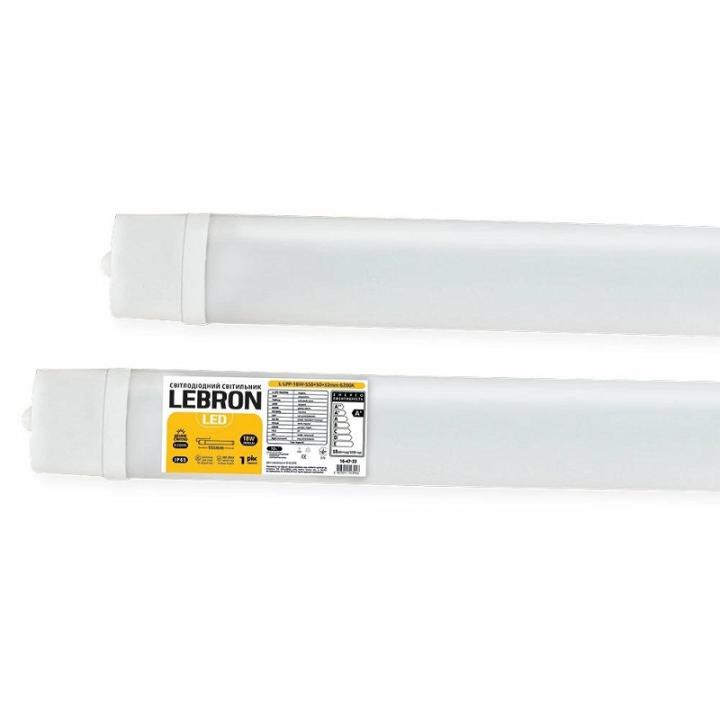 Фото Світильник лінійний LED LEBRON L-LPP 36W 6200K 1170х63х35 мм 16-47-49 - Магазин MASMART