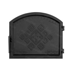 Фото Дверцы чугуны для камина арочные 490х420  - Магазин MASMART