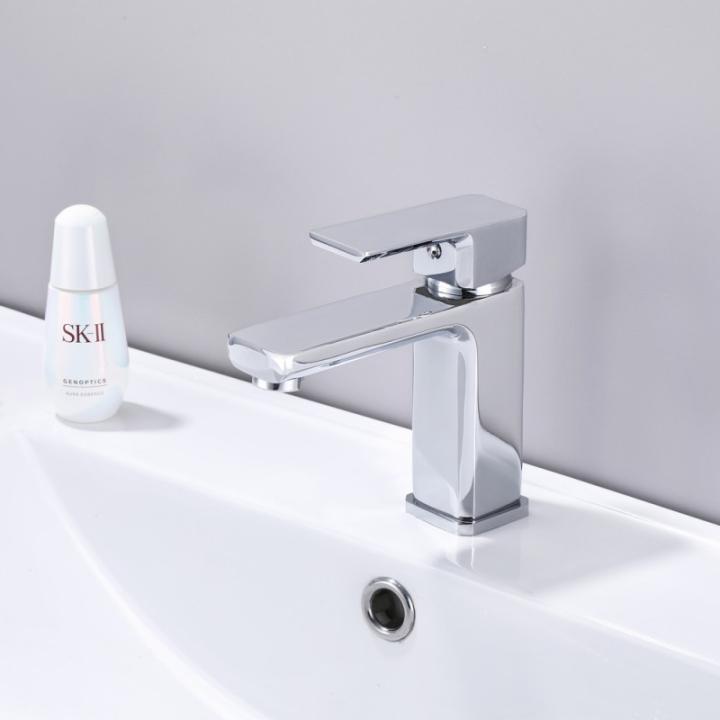 Фото Змішувач для умивальника Lidz Dozorca 001 LDDOZ001CRM45403  - Магазин MASMART