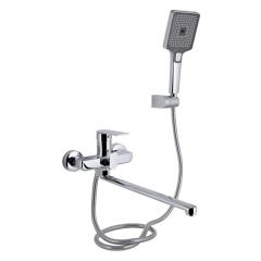 Фото Смеситель для ванной Qtap Aries (с душевым гарнитуром)...  - Магазин MASMART