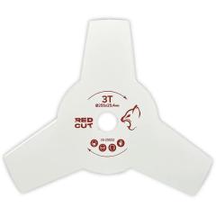 Фото Нож для триммера RED CUT 255х25,4 3 зуба (35-25532 )  - Магазин MASMART