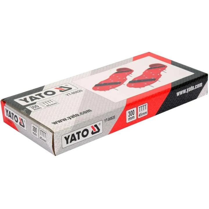 Фото Подошва с шипами для наливного пола YATO 30,0х13,5 см YT-80820  - Магазин MASMART