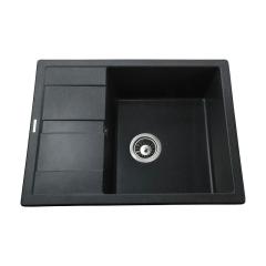 Фото Мийка гранітна Globus Lux One 650х500 мм графіт  - Магазин MASMART