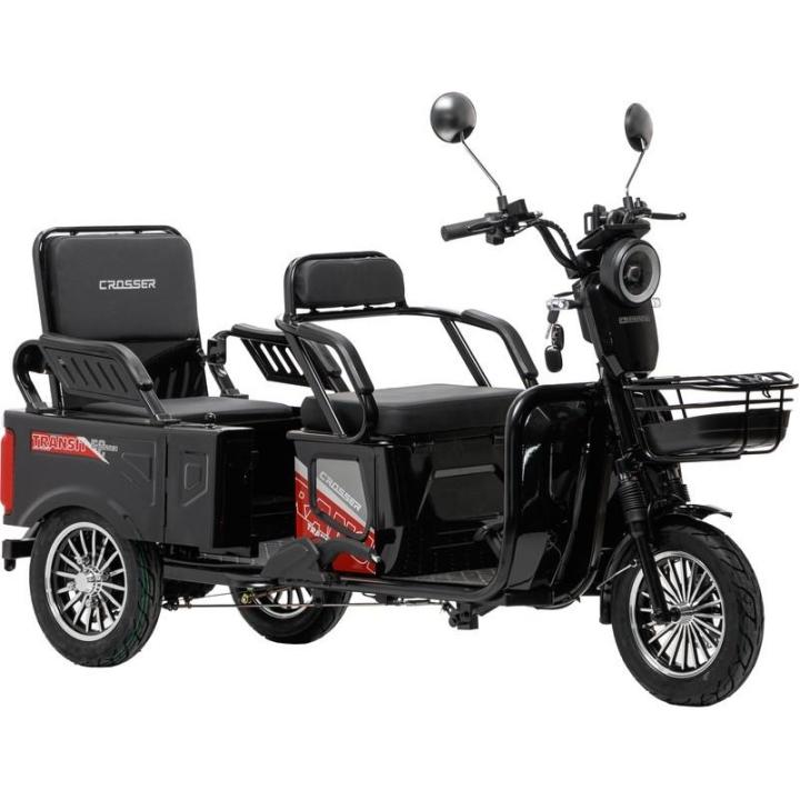 Фото Электротрайк CROSSER TRANSIT (800W 72V/20Ah 300 кг) - Магазин MASMART
