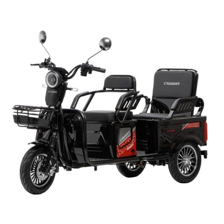Фото Электротрайк CROSSER TRANSIT (800W 72V/20Ah 300 кг)  - Магазин MASMART