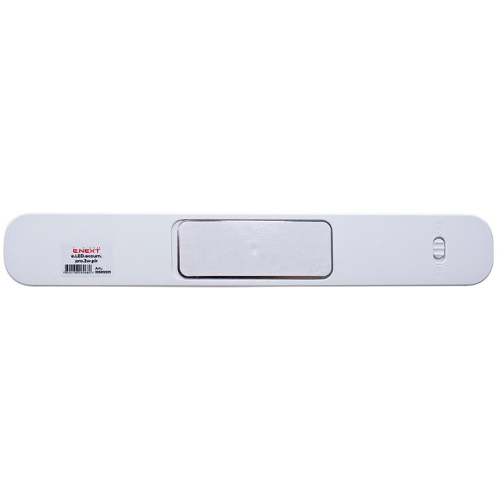 Фото Светильник аккумуляторный E.Next e.LED.accum.pro.2w.pir 2Вт датчик движения, дым, сенсорное управление, 4/42 часа, 6000К  - Магазин MASMART
