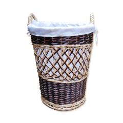 Фото Кошик плетений з ручками 28х28х33 FG-13S  - Магазин MASMART