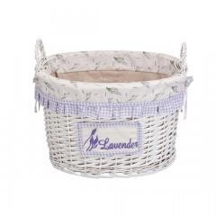 Фото Кошик для білизни з ручками Лаванда 45х32х30 EW-24 L  - Магазин MASMART