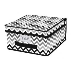 Фото Короб складний Zigzag з кришкою 30х28х15 ZSH-02  - Магазин MASMART