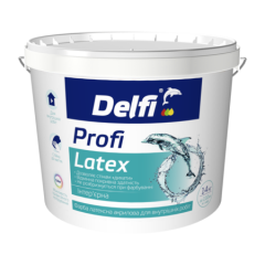 Фото Фарба інтер'єрна латексна акрилова Delfi Profi Latex 1,4кг  - Магазин MASMART