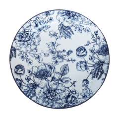 Фото Тарелка обеденная Limited Edition Blossom Blue 26,5 см  - Магазин MASMART